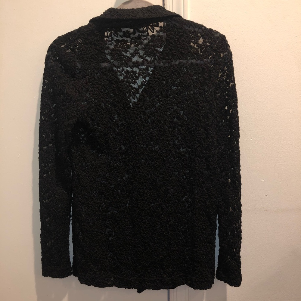 Lace button up cardigan - Picture 4 of 5